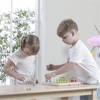 Viga Toys® Houten Ludo Dierenspel